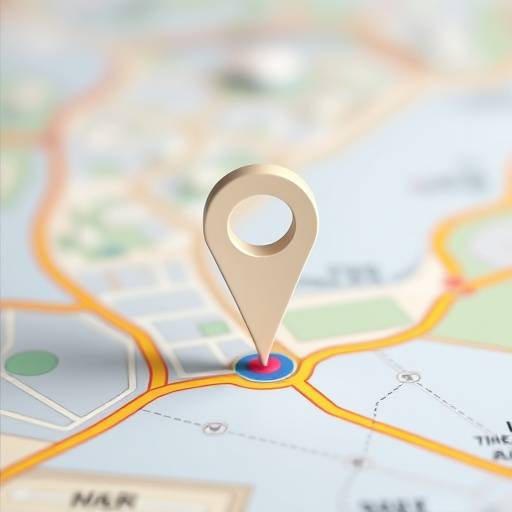√çcone de um pino de localiza√§√£o em um mapa
